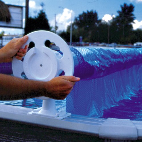 Deluxe Above-Ground Solar Pool Cover Reel System (up to 24' Pool)