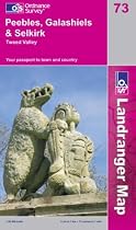 Peebles, Galashiels and Selkirk, Tweed Valley (Landranger Maps) (OS Landranger Map)