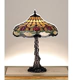 Meyda Tiffany 19.5 Inch H Colonial Tulip Table Lamp