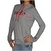 Hurley Ladies Grey Casual Hoodie Sweatshirt Jacket - WITH FOIL PRINT image 6