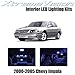 XtremeVision Chevy Impala 2000-2005 (16 Pieces) Blue Premium Interior LED Kit Package + Installation Tool Tool