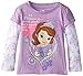 Disney Girls' Sofia Flower Long Sleeve T-Shirt