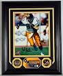 John Stallworth Autographed Photomint with Gold Coins - Plaque - Pittsburgh Steelers NFL Football
