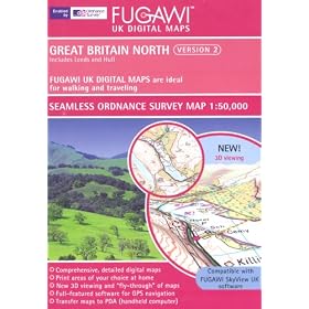 Fugawi UK Great Britain North (Set-Regions 1 & 2)