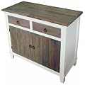 Kommode Anrichte Neu wei� braun Landhaus Schrank
