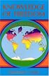 Knowledge of Freedom: Time to Change (Nyingma Psychology Series)