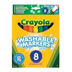 Crayola 03.8328DM - 8 Einfach Auswaschbare Filzstifte