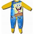 SpongeBob "Under the Sea" Yellow Footed Sleeper for Toddlers