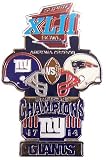 Super Bowl XLII Oversized Commemorative Pin