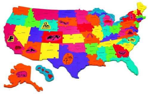 Small World Express USA Foam Puzzle Mat