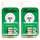 Littlite Q5-2 X2 High Intensity Halogen Bulbs 4 Pack (Two Each Packs of Q5-2)