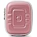 Limited Edition Magenta Eva Mini Hardshell Lightweight Carrying Case For Canon PowerShot Series Point and Shoot Digital Cameras