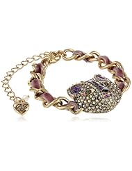 Betsey Johnson "Imperial Princess" Fox Bracelet, 10.5"