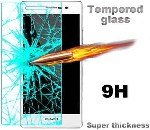 For Huawei Ascend Mate7 , Leathlux Premium Ballistic Ultra-thin Tempered Front Glass Screen [0.26 mm] Protector Screen Cover for Huawei Ascend Mate7