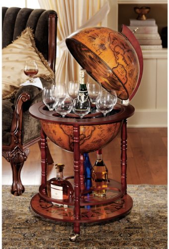 Sixteenth-Century Italian Replica Globe Bar