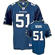 Lofa Tatupu #51 Seattle Seahawks Youth NFL Replica Player Jersey (Navy Blue)