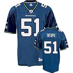 Lofa Tatupu #51 Seattle Seahawks Youth NFL Replica Player Jersey (Navy Blue)