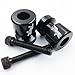 XKH- Black Swingarm Spools 