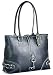 Icon FMCP01-BLK Clasp Collection Vinyl Female Notebook Case with Leash (Black)