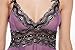 Moonight Women's Sexy Lingerie Mauve Mesh Babydoll Nightwear Dress (4XL)