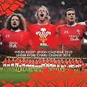 Wales Rugby Union (Official Calendar 2010) officially licensed calendar 30cm x 30cm quality brand new officially licensed fun novelty gift