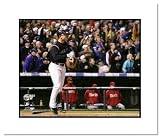 Matt Holliday Colorado Rockies MLB Double Matted 8x10 Photograph 2007 NLCS Game 4 HR
