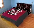 South Carolina - Comforter - Reversible Dark Design - SEC Conference