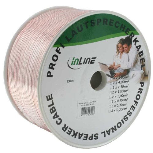 InLine Lautsprecherkabel, 50m Preisvergleich