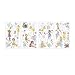 Sandylion Fairies Wall Stickers with Glitter Image