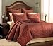 Madeline Quilt Full/Queen Burgundy Image