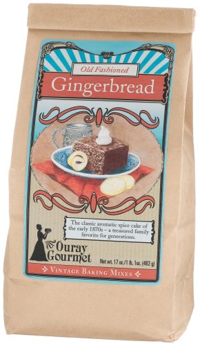Ouray Gourmet Vintage Old-fashioned Gingerbread Mix, 17-Ounce Bags (Pack of 3) by Ouray Gourmet