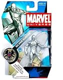 Marvel Universe 3 3/4 Inch Series 1 Action Figure #3 Silver Surfer