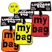 URBAN STYLE "MY BAG" LUGGAGE TAGS (SET OF 3!)