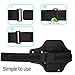 Armband Extender: Stalion® Sports Universal Armband Extender for All Armband Models (Jet Black)