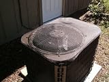 Air Conditioner Cover All Season - EXTERIOR - Black - Top Only - 40x30