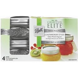 Jarden Home Brands #1440061160 4PK 8OZ Platinum Jar