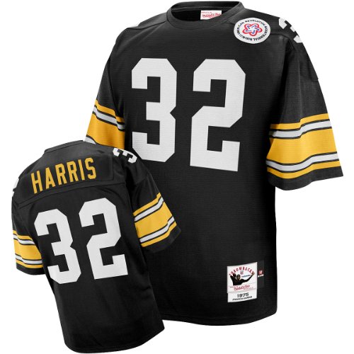Mitchell & Ness Pittsburgh Steelers 1975 Franco Harris Authentic Throwback Team Color Jersey Size 56