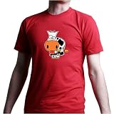 KIDS / COW T-Shirt - 100% Fine Jersey Combed Cotton MENS / UNISEX T-Shirt - Sweat Shop Free