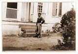 Civil War Photo (S): J.H. Wilson full-length portrait standing facing left; in front of building