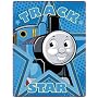 CharacterWorld Thomas Track Star Fleece Blanket