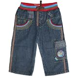 Humphrey Retro Pants in Denim ~ newborn and infant by Me Too