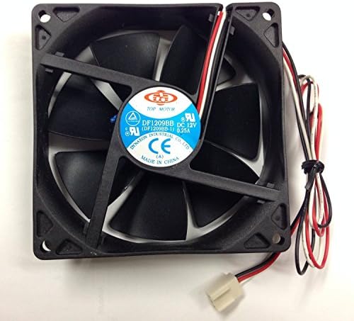 Top Motor DF1209BB DV12V 0.25A 92x92x25mm 3pin Fan (OEM) - 2 PACK