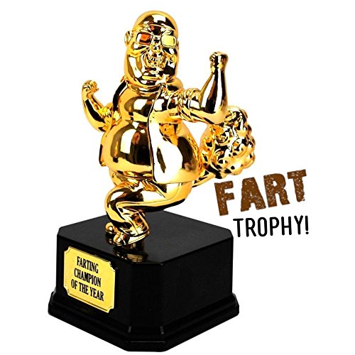 Farting Trophy – Fart Champion Of The Year Award Novelty Gift