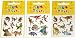 6 Packs of Dinosaur Mini Glitter Stickers - Party Loot Bag Fillers_s-1