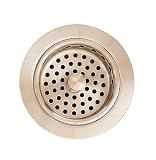 American Standard 4331.013.295 Brass Adjustable Sink Strainer Drain, Satin