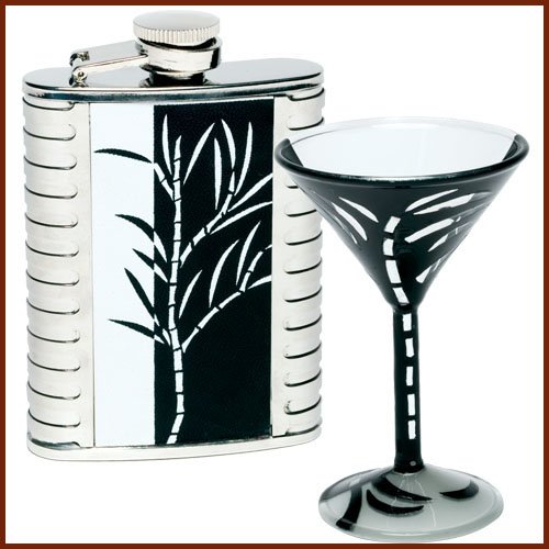 LOLITA Purse Party Collection - SAKE, Flask and Martini Glass Gift Set