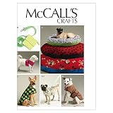 McCall's Patterns M6455 Dog Bed In 3 Sizes, Leash, Case, Harness Vest and Coat, All Sizes