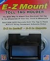 Toll Tag Holder, EZ Pass, I-Pass, C-Pass, Palmetto, Smart Tag, Fast Lane - 4 Colors - Free S/H