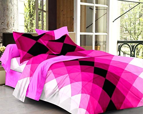 Story@Home Highest quality Bedding - Bedding set, Bed sheets full size, Flat Bed sheets, full bed sheet one Flat bed Sheet With 2 Pillow Cover 3 Pc Set