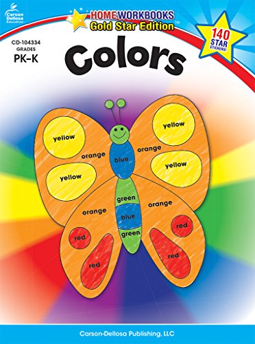 colors grades pk k gold star edition home workbooks